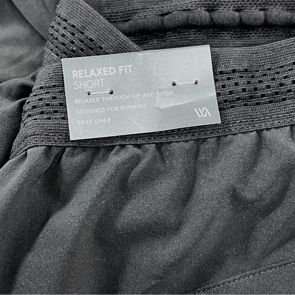 VRST Men's Enthusiast 7” Run Shorts, Brief Lined, Color Black, Size Large, NWT - Picture 5 of 10